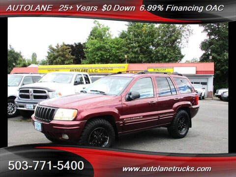 1999 Jeep Grand Cherokee for sale at AUTOLANE in Portland OR