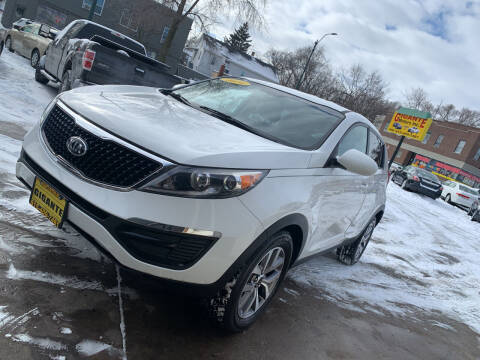 2016 Kia Sportage for sale at GIGANTE MOTORS INC in Joliet IL