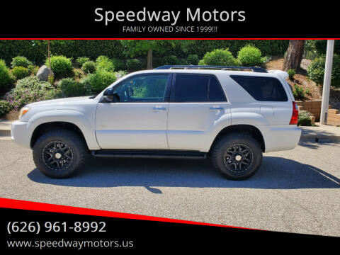 2007 Toyota 4Runner for sale at Speedway Motors in Glendora CA