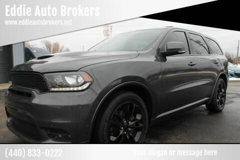 2020 Dodge Durango for sale at Eddie Auto Brokers in Willowick OH