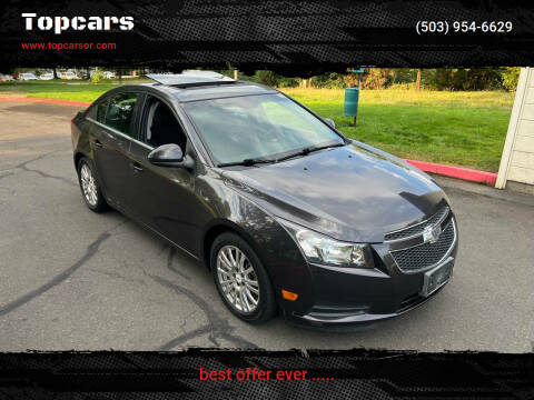 2014 Chevrolet Cruze for sale at Topcars in Wilsonville OR