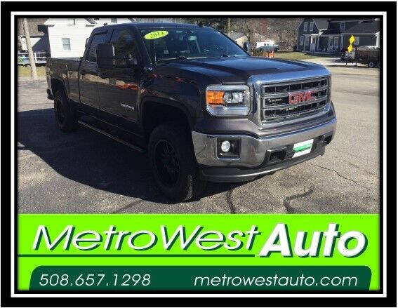 2014 GMC Sierra 1500 for sale at Metro West Auto in Bellingham MA