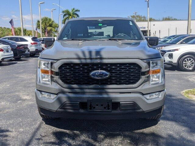 Used 2021 Ford F-150 XL with VIN 1FTEW1CP4MKD47909 for sale in Miami, FL