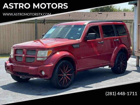 2010 Dodge Nitro for sale at ASTRO MOTORS in Houston TX