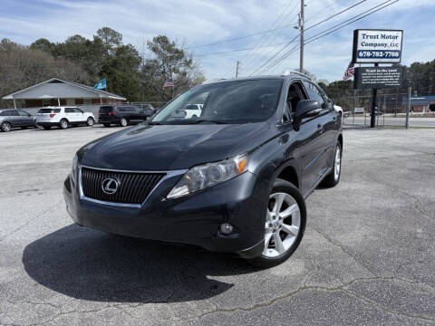 2010 Lexus RX 350 for sale at Trust Motor Company in Stockbridge GA