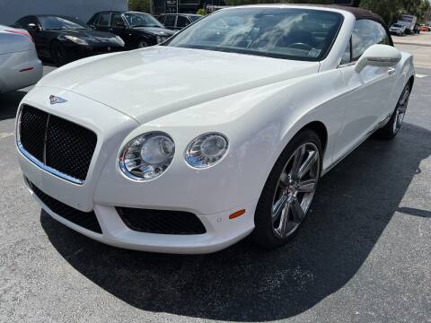 2013 Bentley Continental for sale at Prestigious Euro Cars in Fort Lauderdale FL