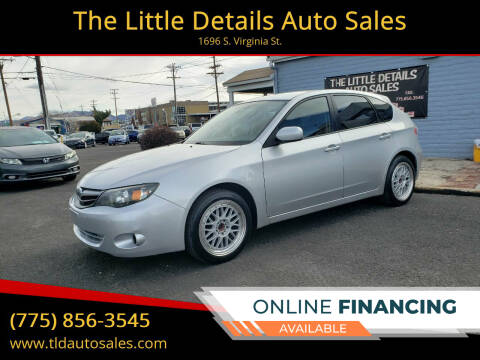 2011 Subaru Impreza for sale at The Little Details Auto Sales in Reno NV