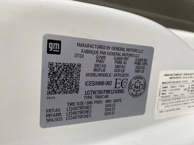 2024 GMC Savana 2500