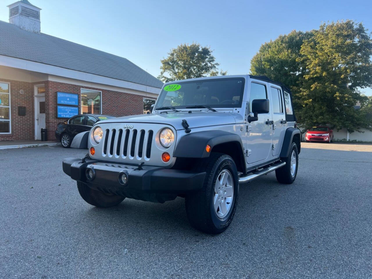 2012 Jeep Wrangler Unlimited for sale at Kinsman Auto Sales in North Andover, MA