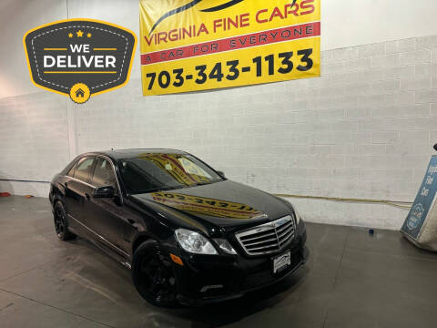 2011 Mercedes-Benz E-Class for sale at Virginia Fine Cars in Chantilly VA