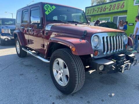 2009 Jeep Wrangler Unlimited for sale at Empire Auto Group in Indianapolis IN