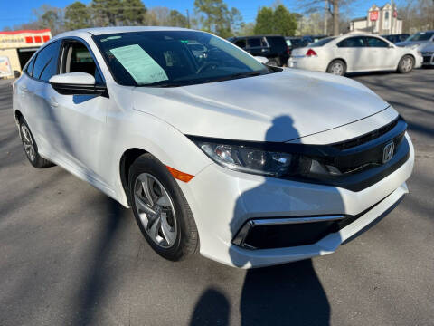 2021 Honda Civic for sale at Atlantic Auto Sales in Garner NC