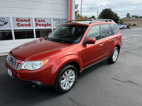 2011 Subaru Forester for sale at Good Cars Good People in Salem OR