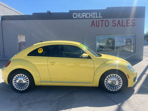 2014 Volkswagen Beetle for sale at CHURCHILL AUTO SALES in Fallon NV
