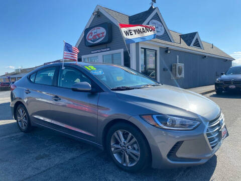 2018 Hyundai Elantra for sale at Cape Cod Carz in Hyannis MA