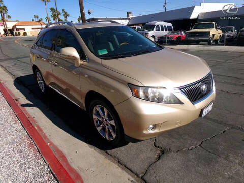 2010 Lexus RX 350 for sale at One Eleven Vintage Cars in Palm Springs CA