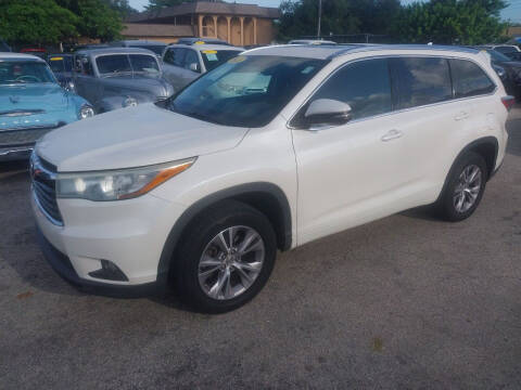 2015 Toyota Highlander for sale at P S AUTO ENTERPRISES INC in Miramar FL