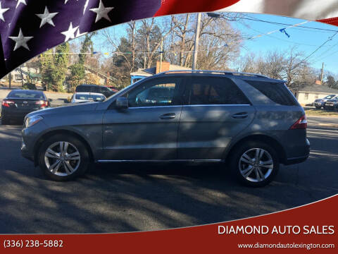 2012 Mercedes-Benz M-Class for sale at Diamond Auto Sales in Lexington NC