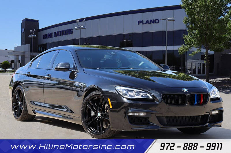 2017 BMW 6 Series for sale at HILINE MOTORS in Plano TX