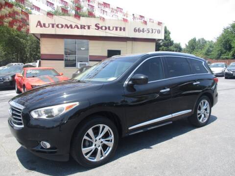 2013 Infiniti JX35 for sale at Automart South in Alabaster AL