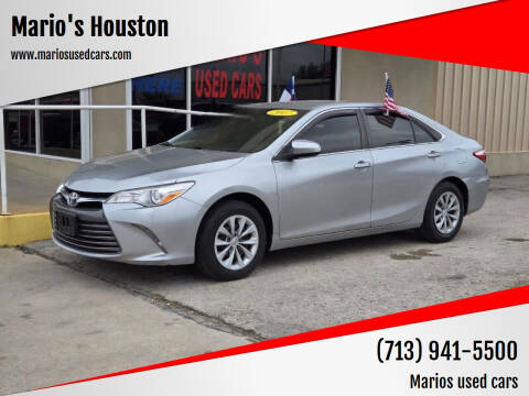 2017 Toyota Camry for sale at Mario's Houston in Houston TX