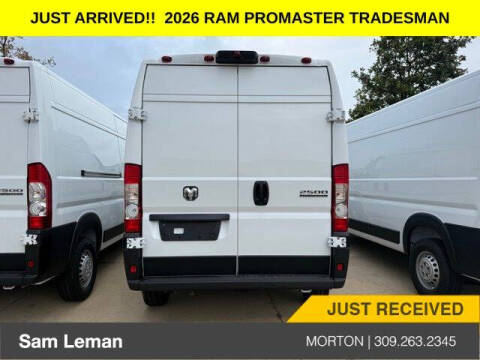 2026 RAM ProMaster