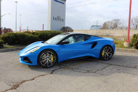 2024 Lotus Emira for sale at Peninsula Motor Vehicle Group in Oakville NY