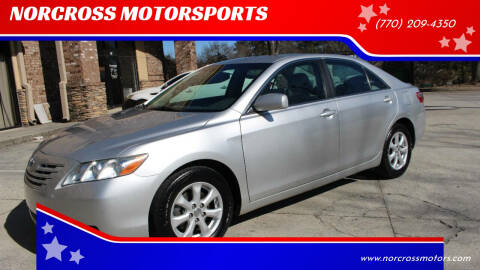 2009 Toyota Camry for sale at NORCROSS MOTORSPORTS in Norcross GA