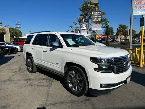 2017 Chevrolet Tahoe for sale at Sanmiguel Motors in South Gate CA