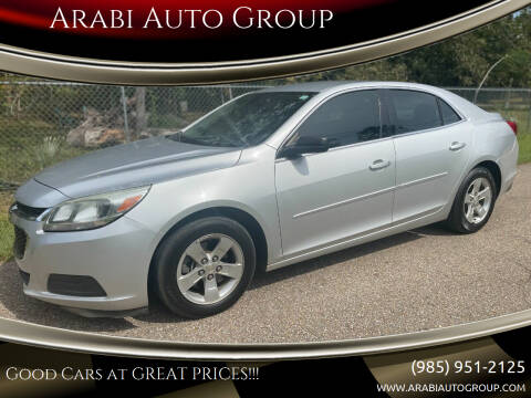 2015 Chevrolet Malibu for sale at Arabi Auto Group in Lacombe LA