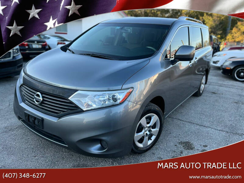 2015 Nissan Quest for sale at Mars auto trade llc in Kissimmee FL