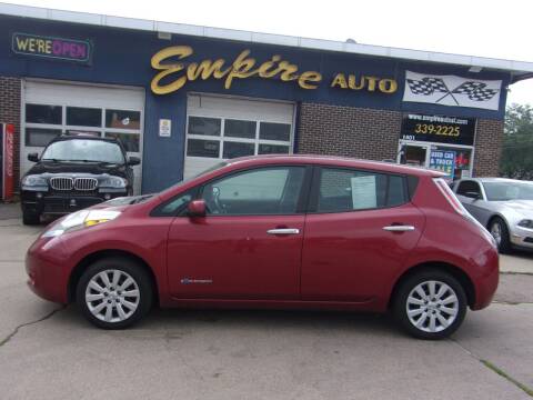 2013 Nissan LEAF for sale at Empire Auto Sales in Sioux Falls SD