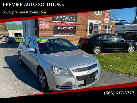 2012 Chevrolet Malibu for sale at PREMIER AUTO SOLUTIONS in Spencerport NY