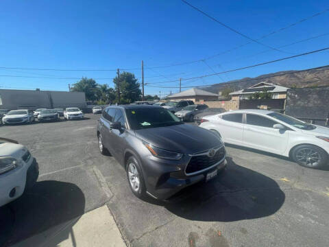 2021 Toyota Highlander for sale at Silver Star Auto in San Bernardino CA