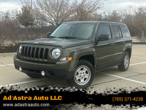2016 Jeep Patriot for sale at Ad Astra Auto LLC in Lawrence KS