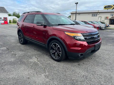 2015 Ford Explorer for sale at Riverside Auto Sales & Service in Portland ME