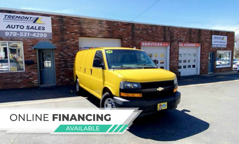 2019 Chevrolet Express for sale at Tremont Auto Sales in Peabody MA