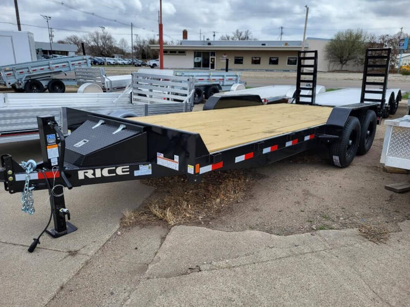 2023 Rice Trailers 20 FOOT FLATBED for sale at ALL STAR TRAILERS Flatbeds in , NE