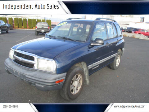 2003 Chevrolet Tracker for sale at Independent Auto Sales in Spokane Valley WA