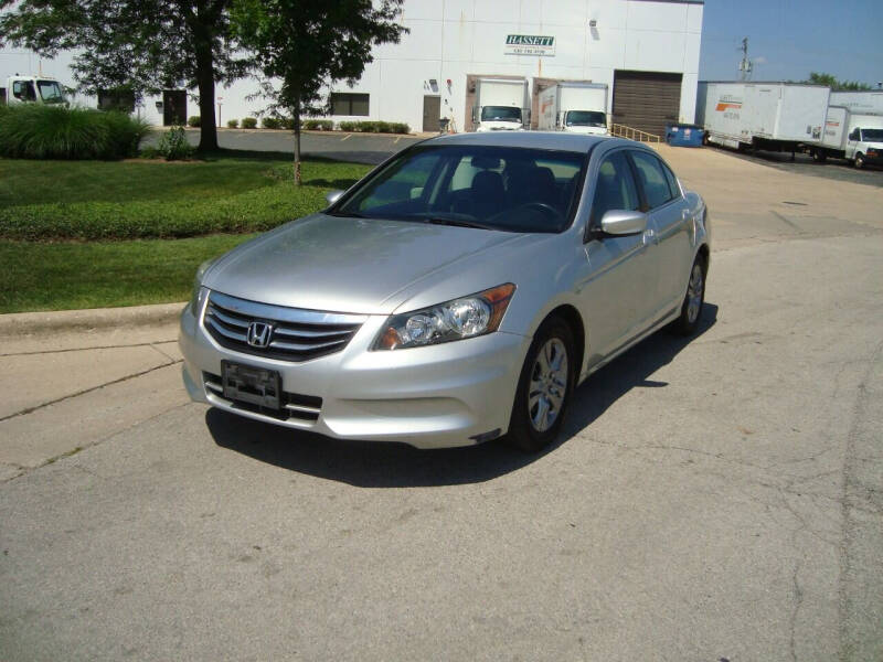 2012 Honda Accord for sale at ARIANA MOTORS INC in Addison IL