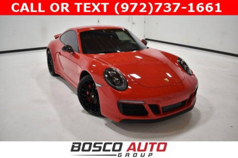 2019 Porsche 911 for sale at Bosco Auto Group in Flower Mound TX