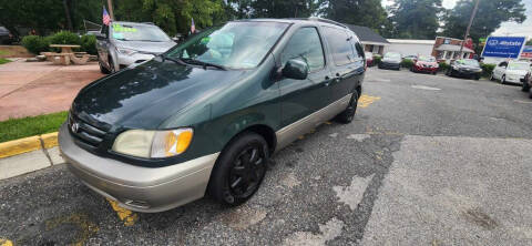 2002 Toyota Sienna for sale at Bahia Auto Sales in Chesapeake VA