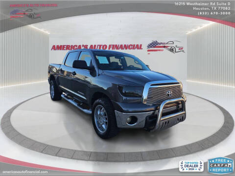 2011 Toyota Tundra for sale at America's Auto Financial in Houston TX