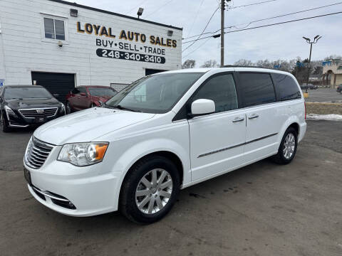 2014 Chrysler Town and Country for sale at Loyal Auto Sales in Pontiac MI