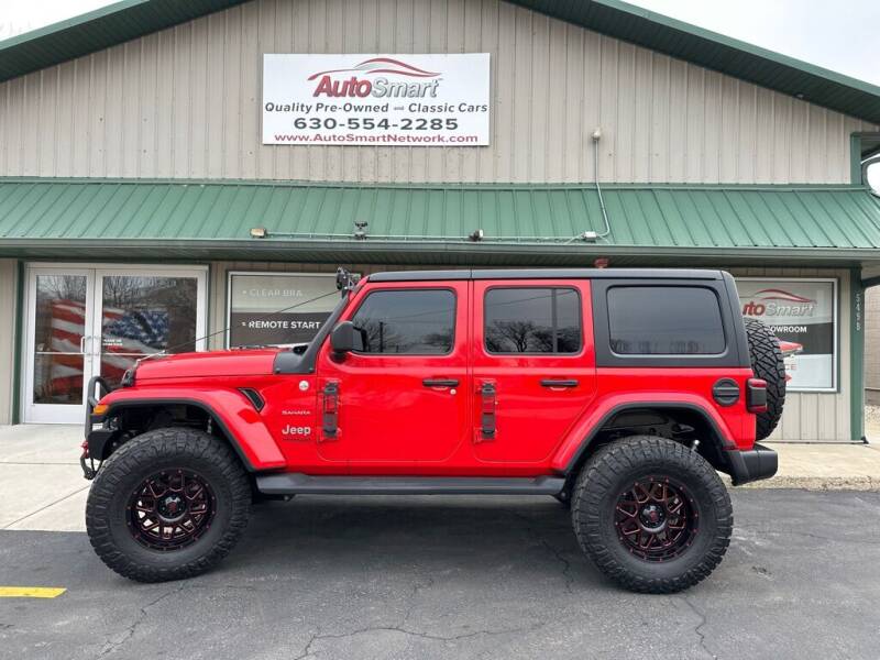 2021 Jeep Wrangler Unlimited for sale at AutoSmart in Oswego IL