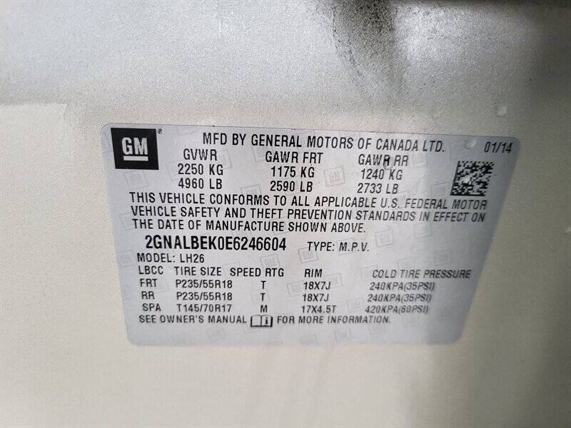 2014 Chevrolet Equinox LT