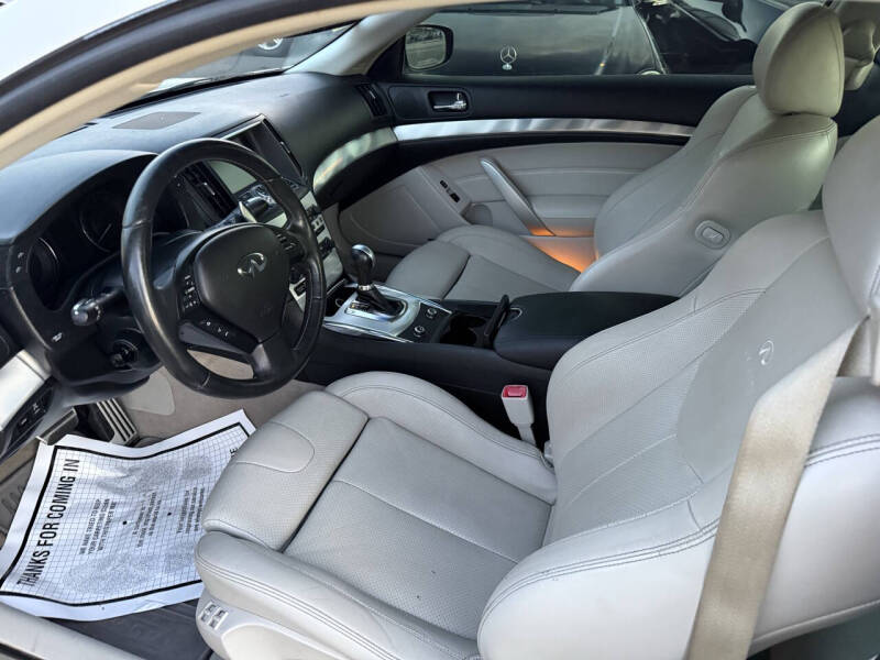 2013 Infiniti G37 Coupe Journey