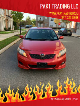 2010 Toyota Corolla for sale at Pak1 Trading LLC in South Hackensack NJ