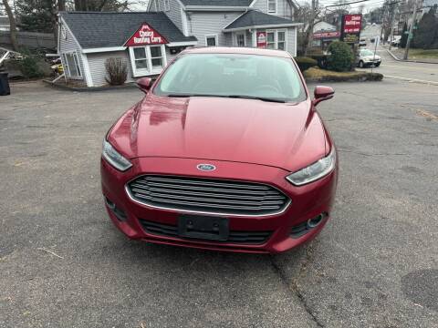 2014 Ford Fusion for sale at Charlie's Auto Sales in Quincy MA