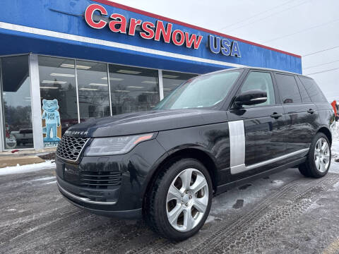2018 Land Rover Range Rover for sale at CarsNowUsa LLc in Monroe MI